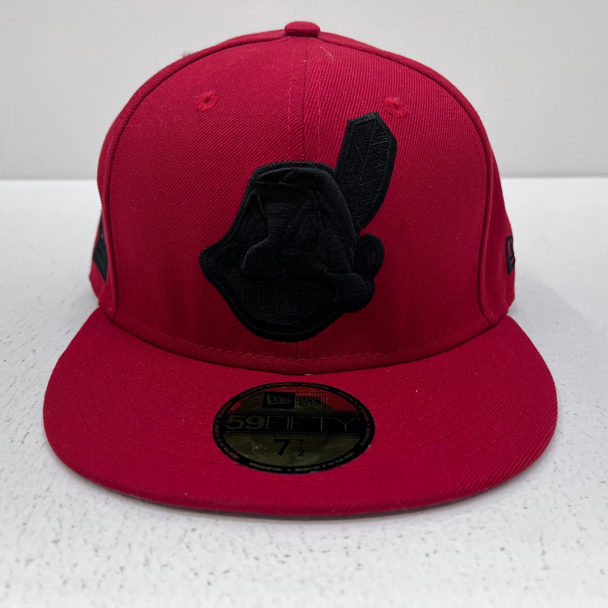 NEW ERA | ニューエラ 7 1/2 (59.6cm) Cleveland Indians 海外別注 1995world series キャップ 59FIFTY レッド【加古川店】