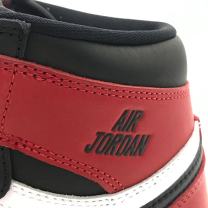 NIKE | ナイキ IR JORDAN 1 RETRO HIGH OG “BLACK TOE REIMAGINED' スニーカー DZ5485-106 レッド 26cm【倉吉店】