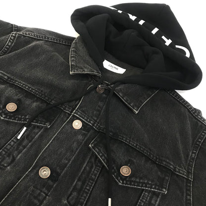 CELINE | セリーヌ 22AW by Hedi Slimane デニムジャケット デニム 2Q47238VB ブラック サイズ：XS【倉吉店】