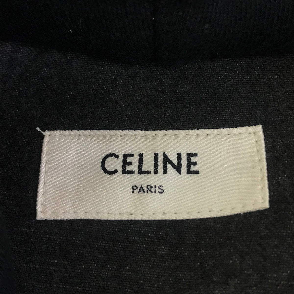CELINE | セリーヌ 22AW by Hedi Slimane デニムジャケット デニム 2Q47238VB ブラック サイズ：XS【倉吉店】