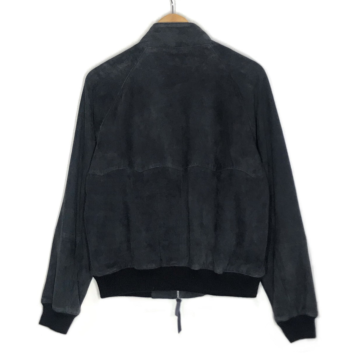 Hariss paris | ハリス ゴートスエード G9 ハリントンジャケット ブルゾン HL252-08001 ネイビー サイズ：38【倉吉店】