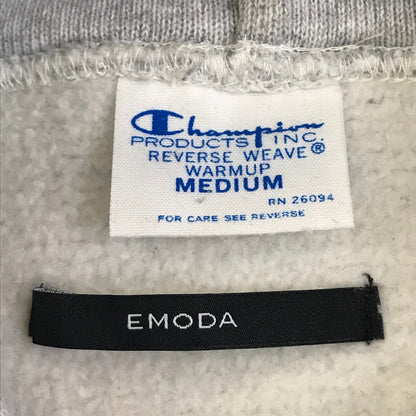 Champion | チャンピオン ×EMODA プルオーバーパーカー REVERSE WEAVE パーカー CWSN104 グレー サイズ：M【倉吉店】