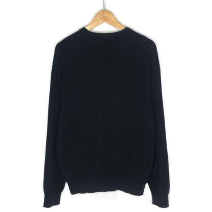 AURALEE | オーラリー SUPER HARD TWIST RIB KNIT P/O MIX スーパーハードツイストリブニットプルオーバー セーター A20SP02TR ブラック サイズ：3【倉吉店】