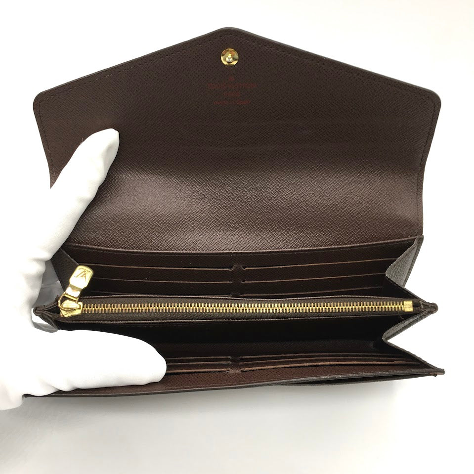 LOUIS VUITTON | ルイ・ヴィトン ダミエ ポルトフォイユサラ 二つ折り長財布 長財布 N63209【倉吉店】