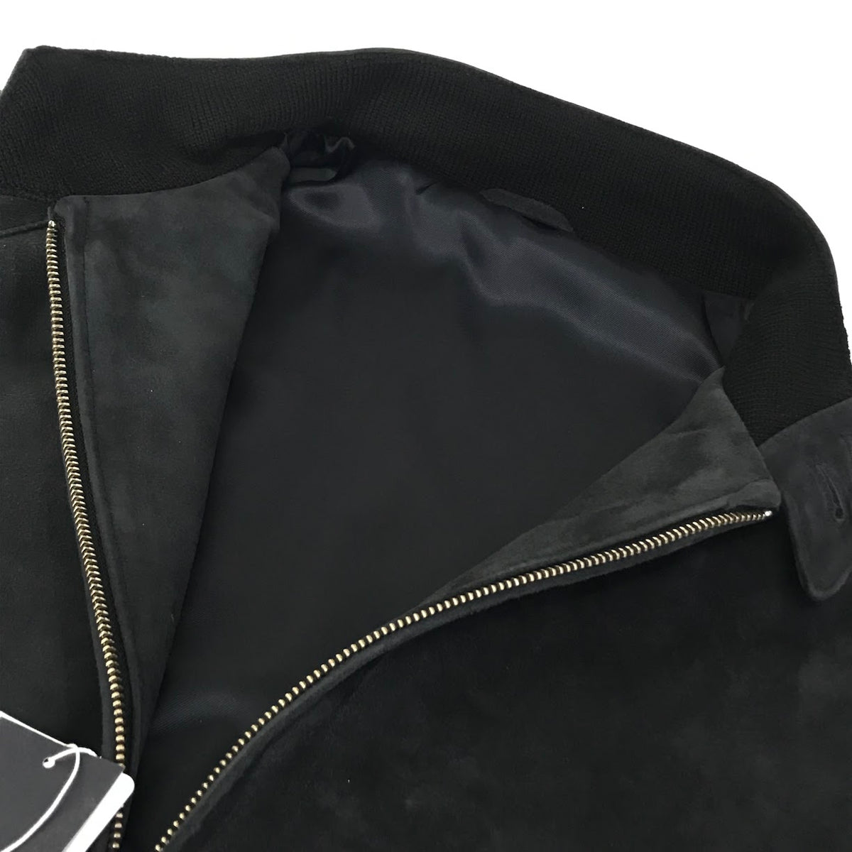 Hariss paris | ハリス ゴートスエード G9 ハリントンジャケット ブルゾン HL252-08001 ネイビー サイズ：38【倉吉店】