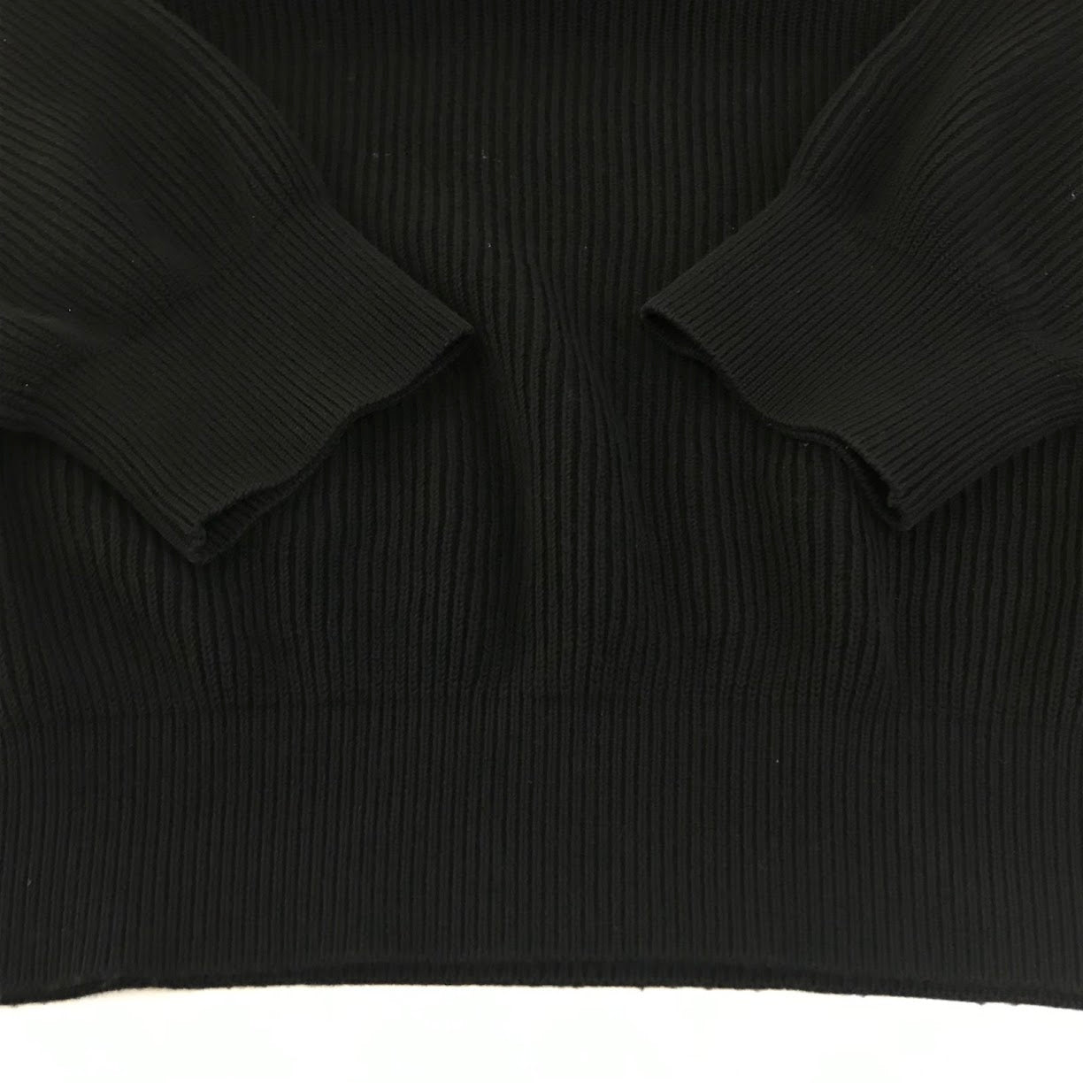 AURALEE | オーラリー SUPER HARD TWIST RIB KNIT P/O MIX スーパーハードツイストリブニットプルオーバー セーター A20SP02TR ブラック サイズ：3【倉吉店】