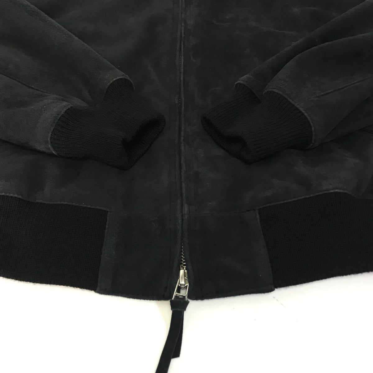 Hariss paris | ハリス ゴートスエード G9 ハリントンジャケット ブルゾン HL252-08001 ネイビー サイズ：38【倉吉店】