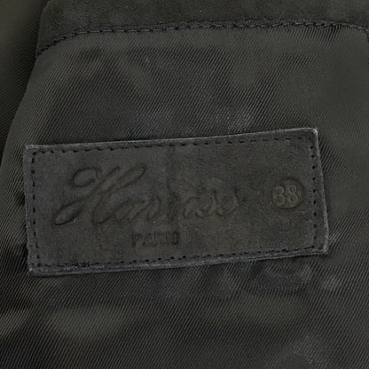 Hariss paris | ハリス ゴートスエード G9 ハリントンジャケット ブルゾン HL252-08001 ネイビー サイズ：38【倉吉店】