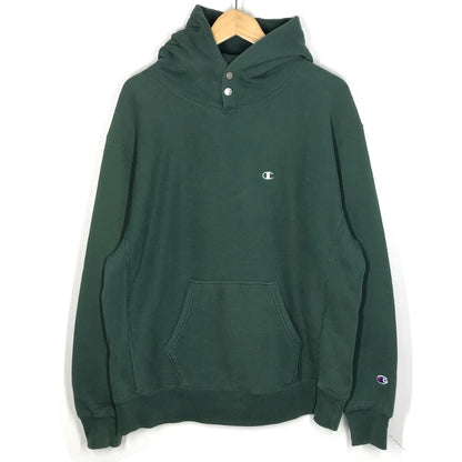 Champion | チャンピオン ×EMODA プルオーバーパーカー REVERSE WEAVE パーカー CWSN104 グリーン サイズ：M【倉吉店】