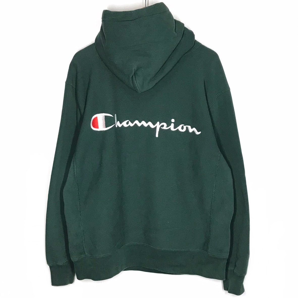 Champion | チャンピオン ×EMODA プルオーバーパーカー REVERSE WEAVE パーカー CWSN104 グリーン サイズ：M【倉吉店】