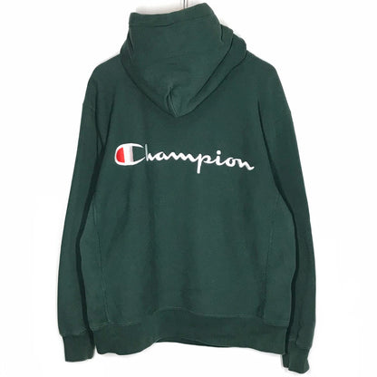 Champion | チャンピオン ×EMODA プルオーバーパーカー REVERSE WEAVE パーカー CWSN104 グリーン サイズ：M【倉吉店】