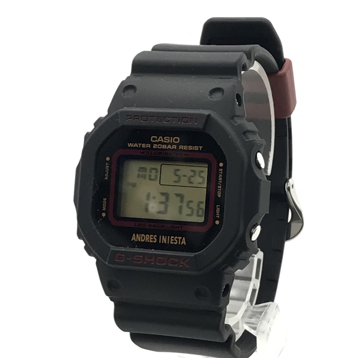 G-SHOCK | ジーショック アンドレス・イニエスタ シグネチャーモデル デジタルクォーツ 腕時計 DW-5600AI-1JR ブラック【倉吉店】