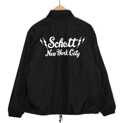 schott | ショット ZIP COACHJACKET コーチジャケット 中綿ジャケット 782-5252014 ブラック サイズ：M【倉吉店】