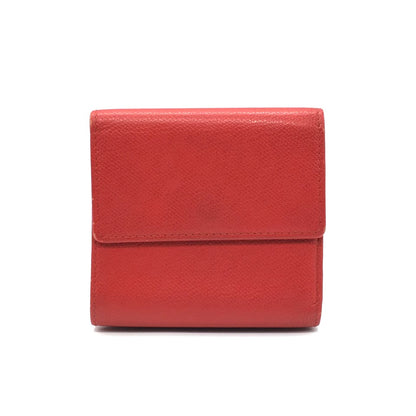 CHANEL | シャネル ココボタン Wホック折財布 長財布 A20902 レッド【倉吉店】