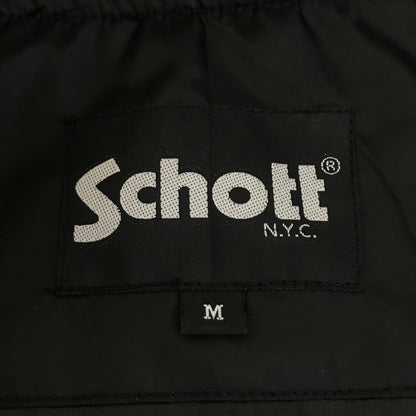 schott | ショット ZIP COACHJACKET コーチジャケット 中綿ジャケット 782-5252014 ブラック サイズ：M【倉吉店】