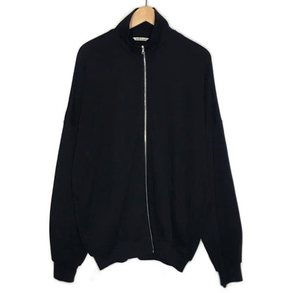 AURALEE | オーラリー 23AW SUPER HIGH GAUGE SWEAT ZIP BLOUSON ジップブルゾン ジャケット ブルゾン A23AB01CU ブラック サイズ：4【倉吉店】