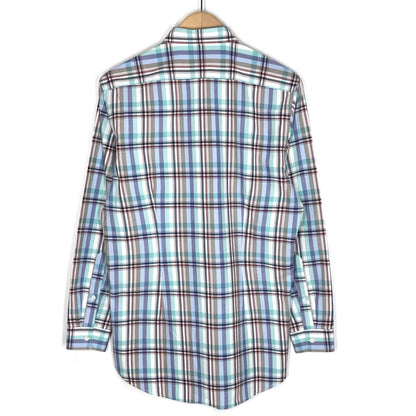 GUCCI | グッチ チェック柄 長袖シャツ 212983 ブルー サイズ：L【倉吉店】