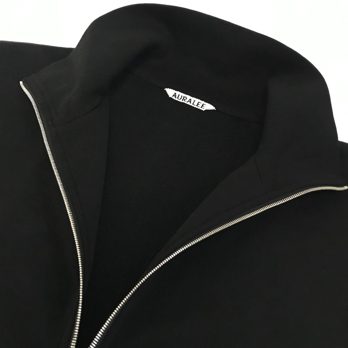 AURALEE | オーラリー 23AW SUPER HIGH GAUGE SWEAT ZIP BLOUSON ジップブルゾン ジャケット ブルゾン A23AB01CU ブラック サイズ：4【倉吉店】