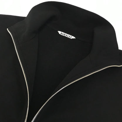 AURALEE | オーラリー 23AW SUPER HIGH GAUGE SWEAT ZIP BLOUSON ジップブルゾン ジャケット ブルゾン A23AB01CU ブラック サイズ：4【倉吉店】