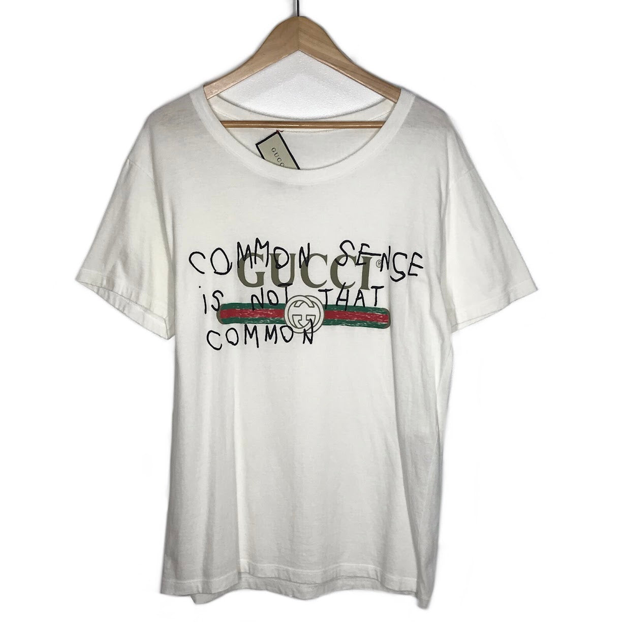 GUCCI | グッチ 17AW COCO CAPITAN logo print tee ロゴプリントT 半袖Ｔシャツ 493117 ホワイト サイズ：S【倉吉店】