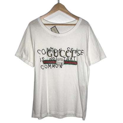 GUCCI | グッチ 17AW COCO CAPITAN logo print tee ロゴプリントT 半袖Ｔシャツ 493117 ホワイト サイズ：S【倉吉店】