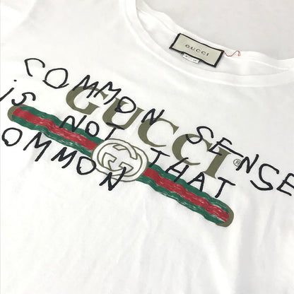 GUCCI | グッチ 17AW COCO CAPITAN logo print tee ロゴプリントT 半袖Ｔシャツ 493117 ホワイト サイズ：S【倉吉店】