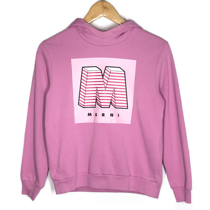 MARNI | マルニ M Marni Sweatshirt プルオーバーパーカー パーカー M00436 M00J6 ピンク【倉吉店】