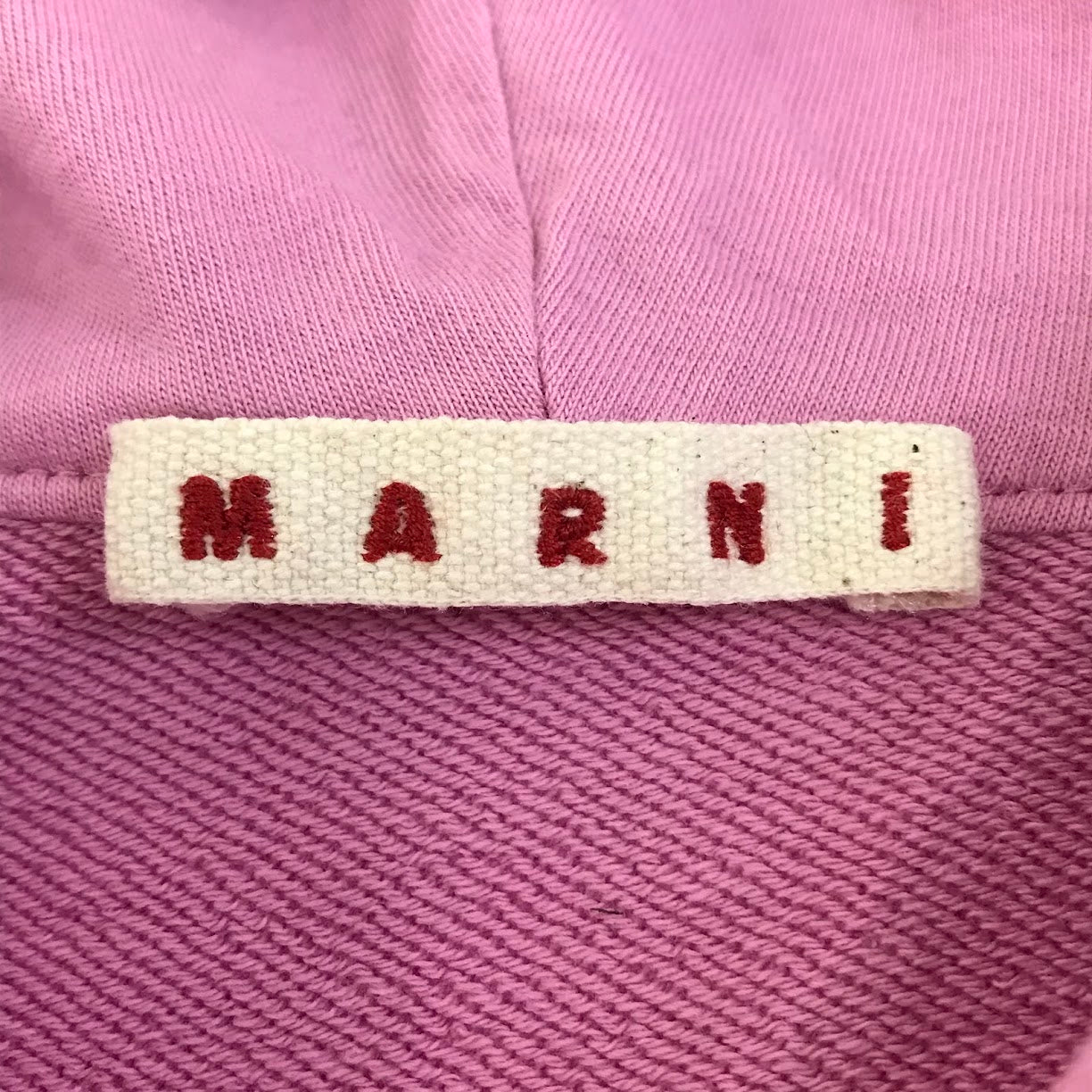 MARNI | マルニ M Marni Sweatshirt プルオーバーパーカー パーカー M00436 M00J6 ピンク【倉吉店】