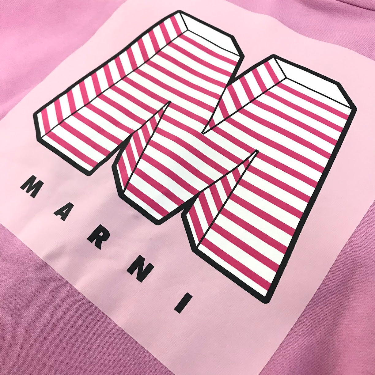 MARNI | マルニ M Marni Sweatshirt プルオーバーパーカー パーカー M00436 M00J6 ピンク【倉吉店】