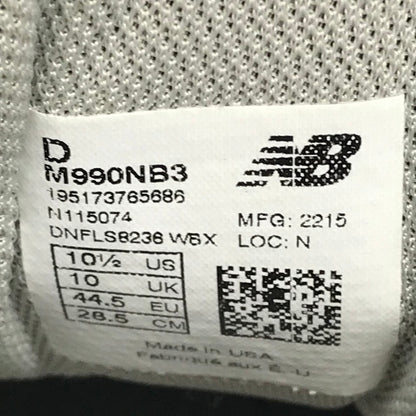 NEW BALANCE | ニューバランス スニーカー M990NB3 ネイビー 28.5cm【倉吉店】