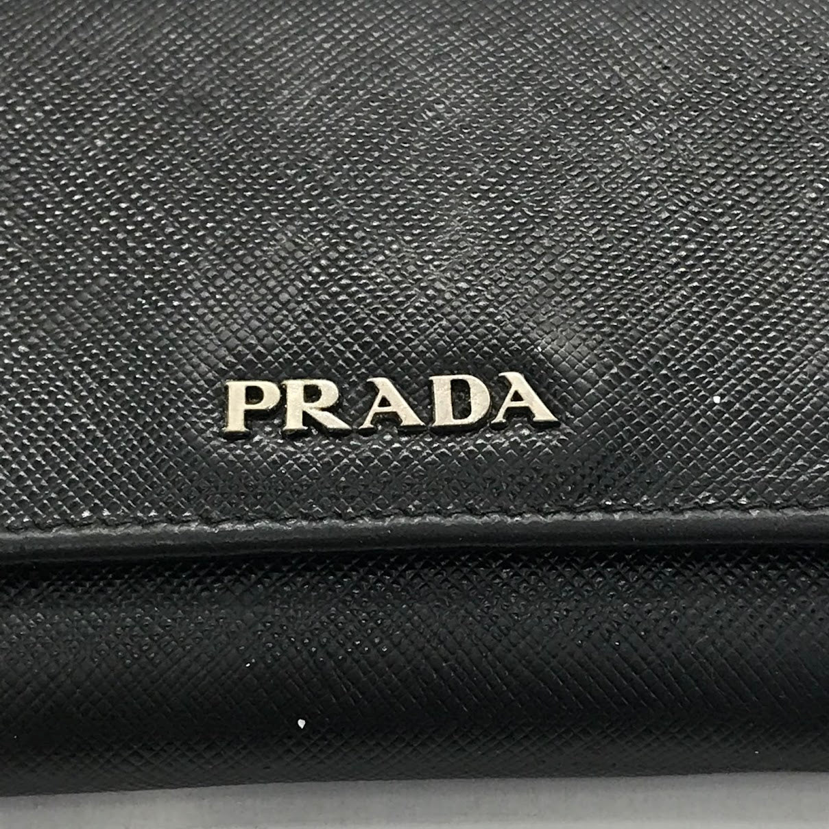 PRADA | プラダ SAFFIANO BICOLO 二つ折り長財布 長財布 1MH006 ブラック【倉吉店】