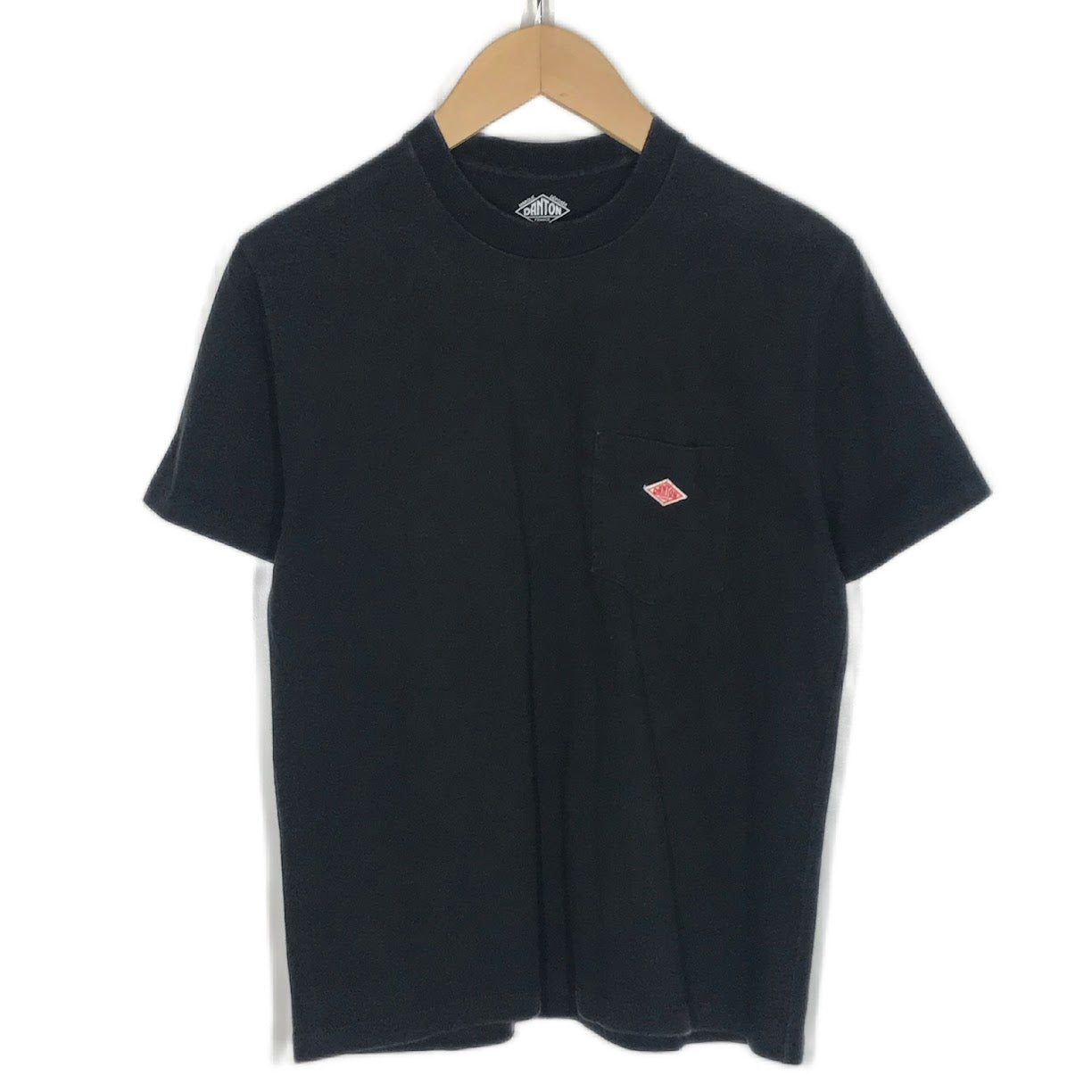 Danton | ダントン SHORT SLEEVE POCKET T-SHIRT 半袖Ｔシャツ JD-9041 ブラック サイズ：36【倉吉店】