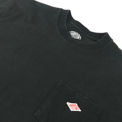 Danton | ダントン SHORT SLEEVE POCKET T-SHIRT 半袖Ｔシャツ JD-9041 ブラック サイズ：36【倉吉店】