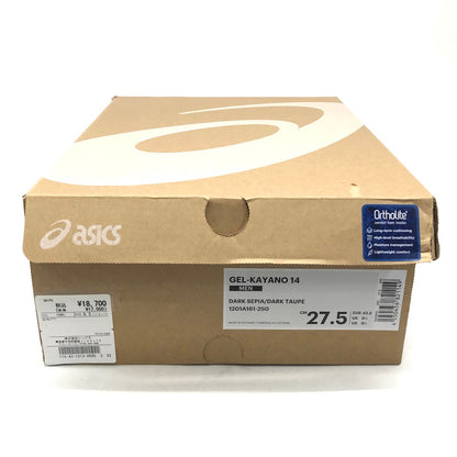 asics | アシックス GEL-KAYANO 14 ゲルカヤノ14 スニーカー 1201A161 ブラウン 27.5cm【倉吉店】