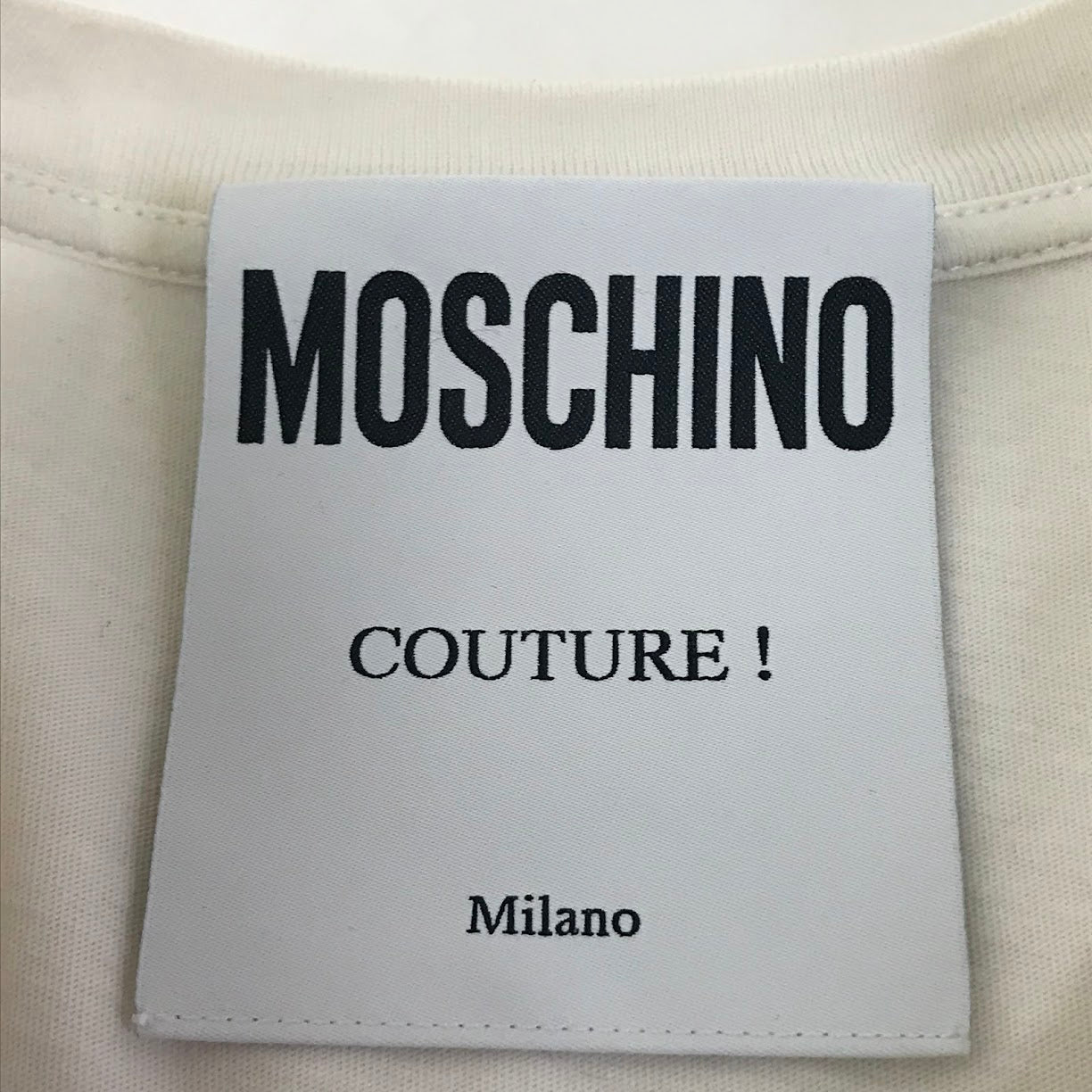 MOSCHINO | モスキーノ Budwiser カプセルコレクション 半袖Ｔシャツ 2013XA07784140 ホワイト【倉吉店】