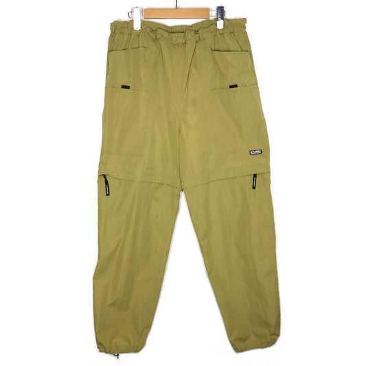STUSSY | ステューシー 22SS NYCO CONVERTIBLE PANT ナイロンパンツ パンツ 116546 マスタード サイズ：L【倉吉店】