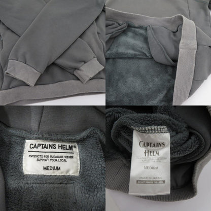 CAPTAINS HELM | キャプテンズヘルム SILKY HEAT HIGH-END HOODIE パーカー グレー サイズ：M【瀬戸大橋店】