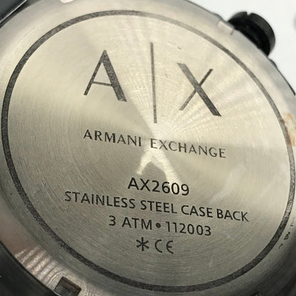 ARMANI EXCHANGE | アルマーニエクスチェンジ DREXLER アナログクォーツ 腕時計 AX2609【倉吉店】