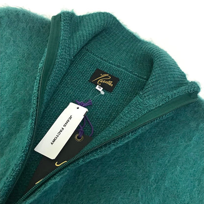 Needles | ニードルス Zipped Mohair Cardigan モヘアカーディガン その他アウター NS283 グリーン サイズ：M【倉吉店】