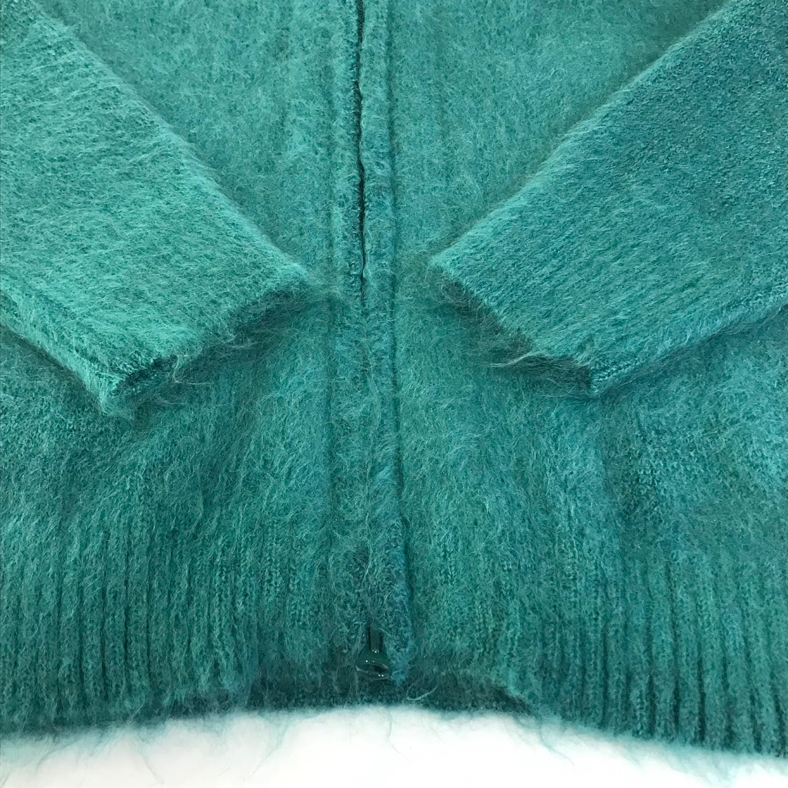 Needles | ニードルス Zipped Mohair Cardigan モヘアカーディガン その他アウター NS283 グリーン サイズ：M【倉吉店】