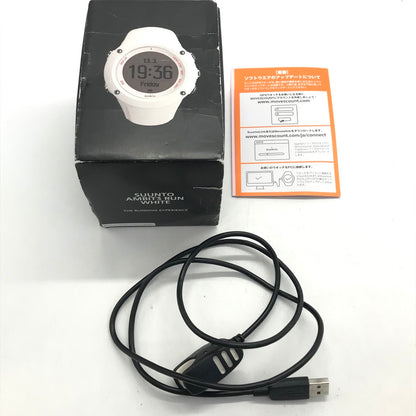 SUUNTO | スント AMBIT3 RUN WHITE デジタルクォーツ 腕時計 ホワイト【倉吉店】