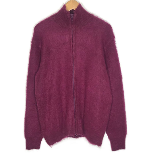 Needles | ニードルス Zipped Mohair Cardigan モヘアカーディガン その他アウター NS283 ボルドー/バーガンディー サイズ：M【倉吉店】