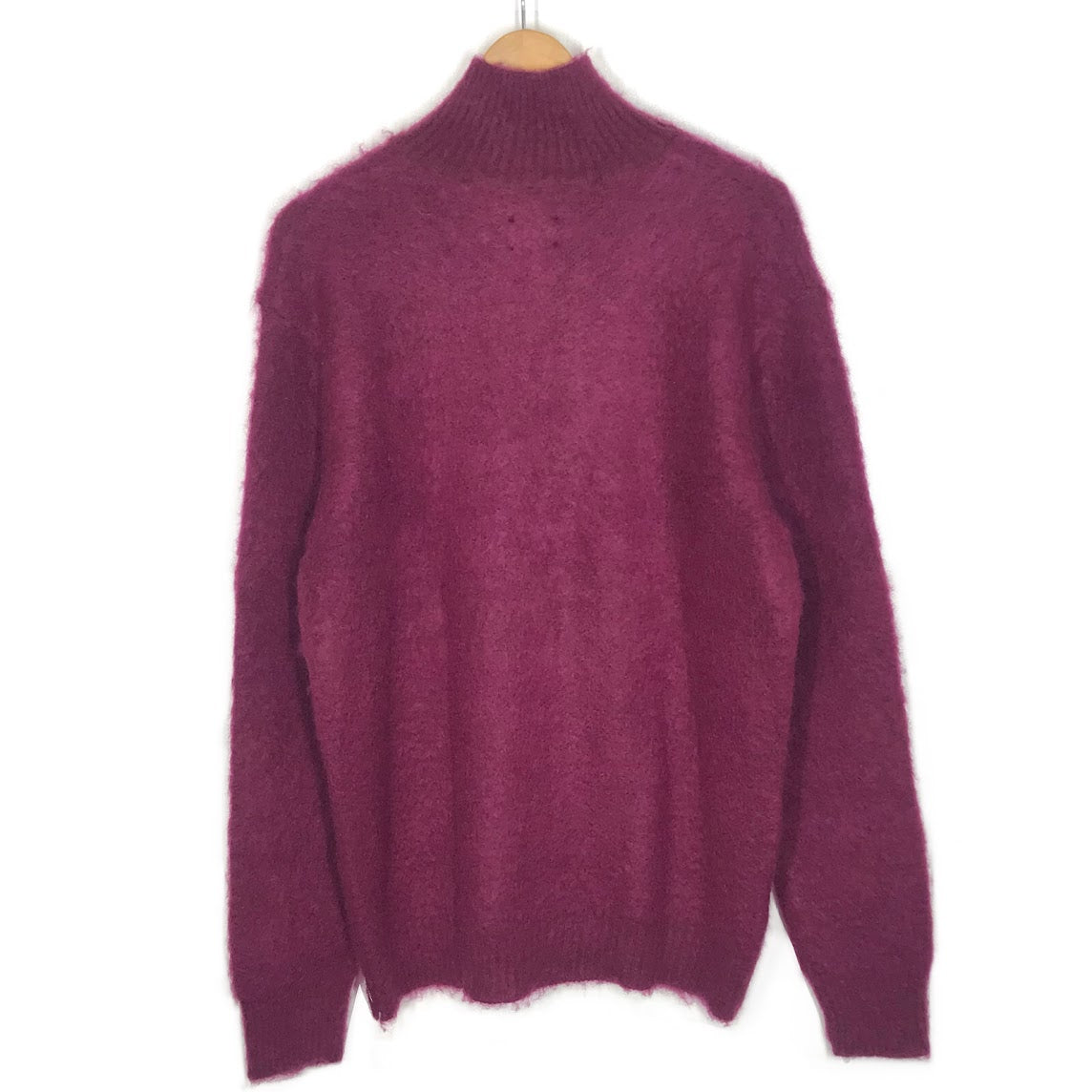 Needles | ニードルス Zipped Mohair Cardigan モヘアカーディガン その他アウター NS283 ボルドー/バーガンディー サイズ：M【倉吉店】