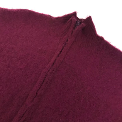 Needles | ニードルス Zipped Mohair Cardigan モヘアカーディガン その他アウター NS283 ボルドー/バーガンディー サイズ：M【倉吉店】