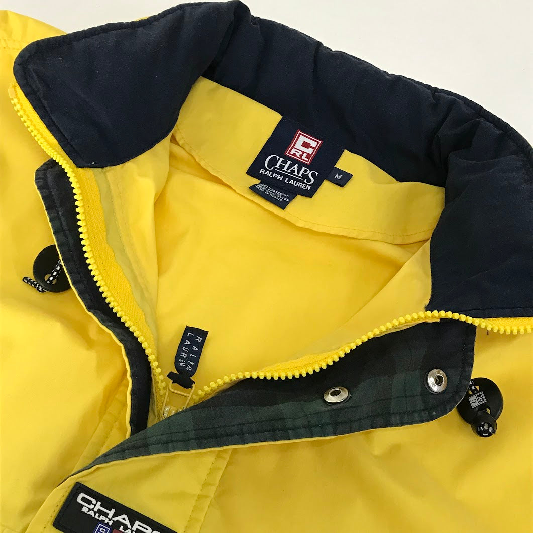CHAPS RALPHLAUREN | チャプスラルフローレン ナイロンアノラック ナイロンジャケット イエロー サイズ：M【倉吉店】
