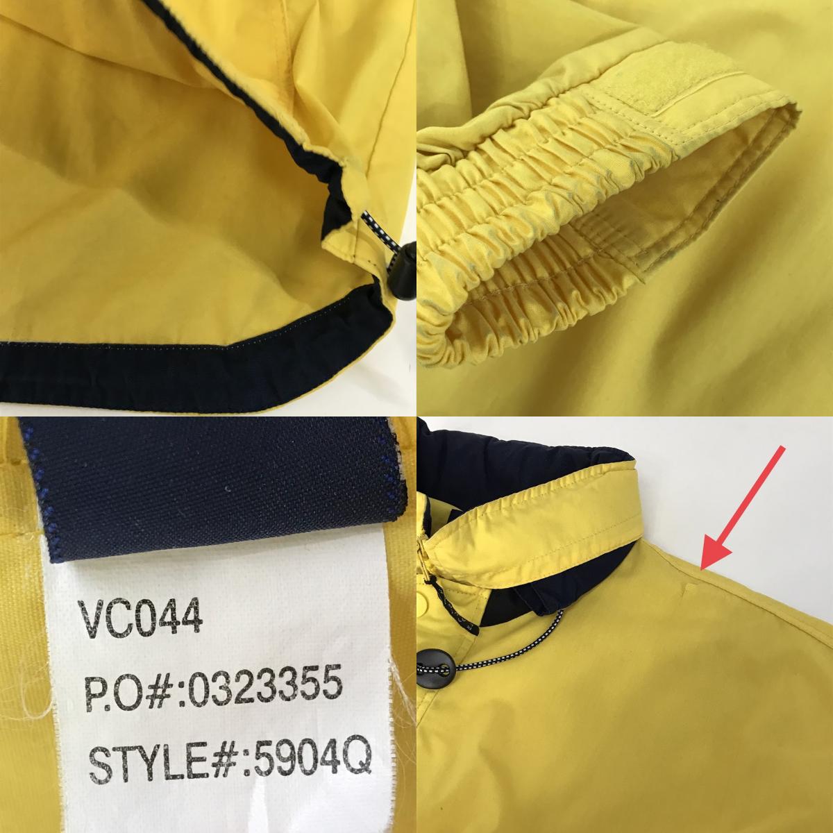 CHAPS RALPHLAUREN | チャプスラルフローレン ナイロンアノラック ナイロンジャケット イエロー サイズ：M【倉吉店】
