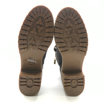 Michael Kors | マイケルコース レースアップ MK シグネチャー ブーツ PW22E ブラウン 24.5cm【倉吉店】