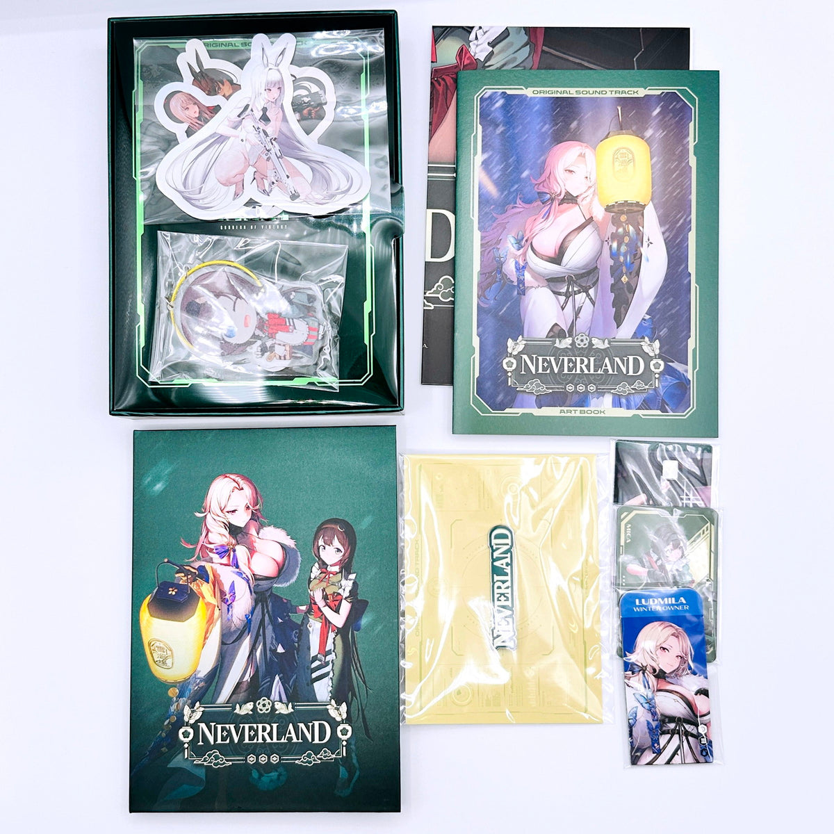 [輸入盤] 「勝利の女神：NIKKE」ORIGINAL SOUNDTRACK Neverland・Last Kingdom・OVER ZONE 3点セット まとめ売り【倉吉店】