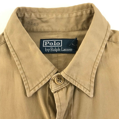 RALPH LAUREN | ラルフローレン ワークシャツ 長袖シャツ ベージュ サイズ：M【倉吉店】