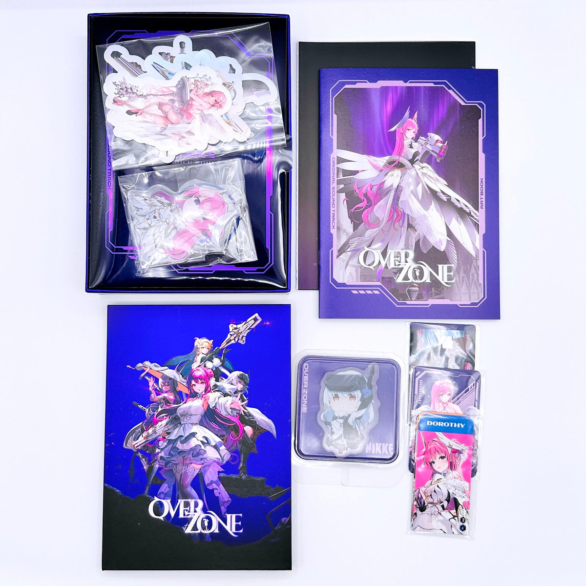 [輸入盤] 「勝利の女神：NIKKE」ORIGINAL SOUNDTRACK Neverland・Last Kingdom・OVER ZONE 3点セット まとめ売り【倉吉店】